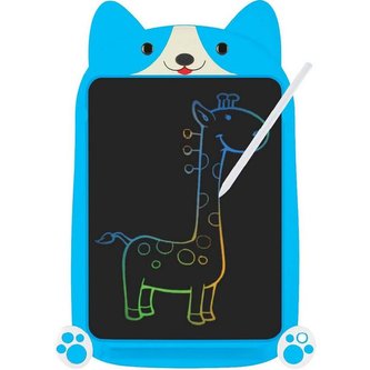 Detský multifarebný tablet psík 10" modrý