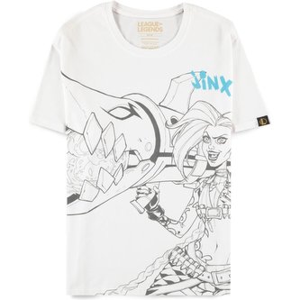 Tričko League of Legends - Jinx Short Sleeves M