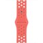 Apple Watch Nike sportovní řemínek 41/40/38mm žhavě oranžový/bledě karmínový