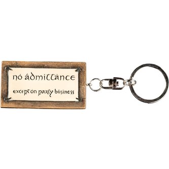 Klíčenka Lord of the Rings - No Admittance