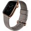 UNIQ Mondain kožený řemínek Apple Watch 41/40/38mm béžový