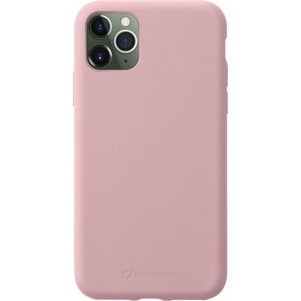 CellularLine SENSATION ochranný silikonový kryt iPhone 11 Pro starorůžový
