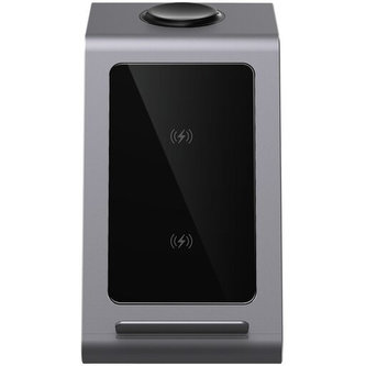 Prestigio ReVolt A8 bezdrátová nabíječka 3v1 s nab. Apple Watch šedá