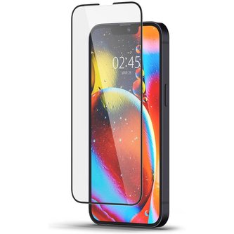 Spigen tR Slim HD ochranné sklo iPhone 13 mini černé