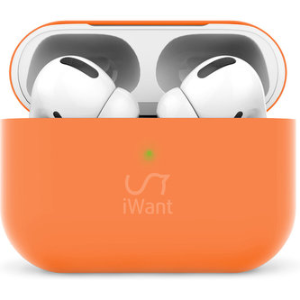 iWant AirPods Pro ultra-tenké pouzdro oranžové