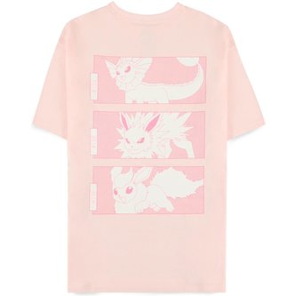 Tričko dámské Pokémon - Eeveelutions XL