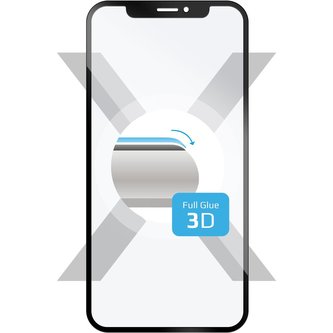 FIXED 3D Full-Cover prachotěsné tvrzené sklo 0,33 mm Samsung Galaxy A72/A72 5G černé