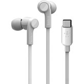 Belkin ROCKSTAR™ Sluchátka s USB-C konektorem bílá