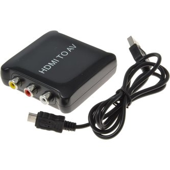 PremiumCord převodník HDMI na kompozitní signál + stereo zvuk