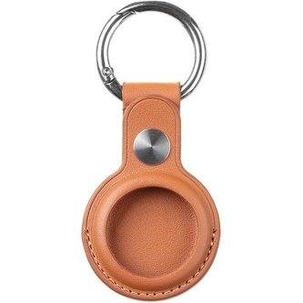Tactical Airtag Beam kožené pouzdro hnědé