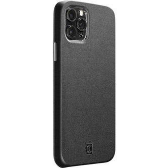 Cellularline Elite ochranný PU kryt iPhone 12/12 Pro černý