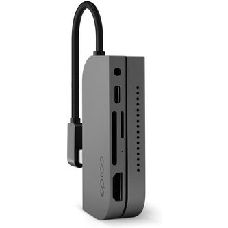 Epico Type-C Hub iPad Pro vesmírně šedý