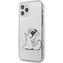 Karl Lagerfeld PC/TPU Choupette Eat kryt iPhone 12/12 Pro 6.1" čirý