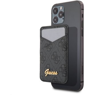 Guess 4G MagSafe Cardslot Triangle Logo šedá