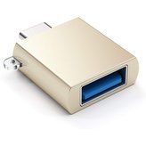Satechi USB C - USB-A 3.0 redukce zlatá