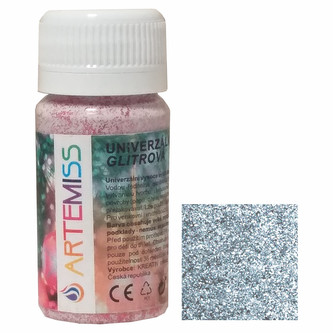 ARTEMISS Glitrová univerzální barva 40g, stříbrná