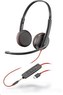 POLY náhlavní souprava BLACKWIRE 3225, USB-C, 3,5 mm jack, stereo