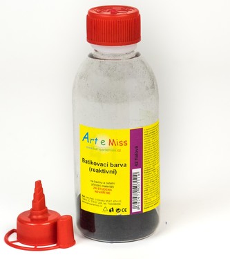 ARTEMISS Batikovací reaktivní barva(batika za studena) 13g(250ml), tmavá fialová