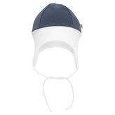 Kojenecká čepička New Baby The Best grafitová - velikost 80 (9-12m)