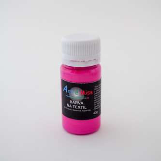 ARTEMISS Barva na tmavý textil 40g, růžová