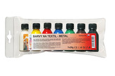 ARTEMISS Sada metalických barev na textil 7x25g