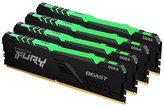 DIMM DDR4 32 GB 3600 MHz CL17 (súprava 4 kusov) KINGSTON FURY Beast RGB