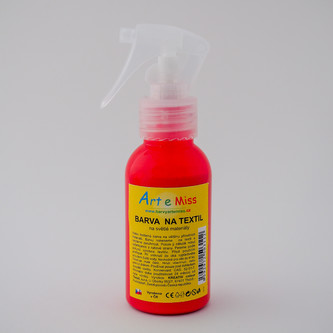 ARTEMISS Barva na textil ve spreji 110g, černá