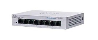 Cisco switch CBS110-8T-D, 8xGbE RJ45, bez ventilátora