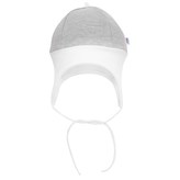 Kojenecká čepička New Baby The Best šedá - velikost 80 (9-12m)