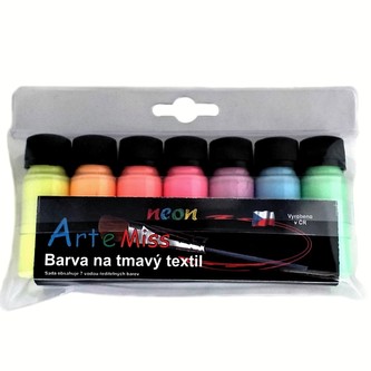 ARTEMISS Sada farieb na tmavý textil neónové odtiene