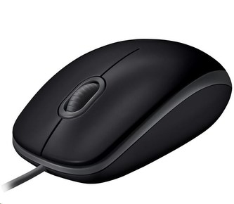 Logitech Mouse B110 Silent, čierna