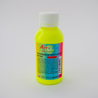ARTEMISS UV univerzální barva matná 110g, neon modrá
