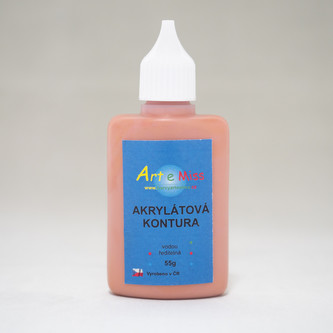 ARTEMISS Akrylátová kontura 55g, oranžová