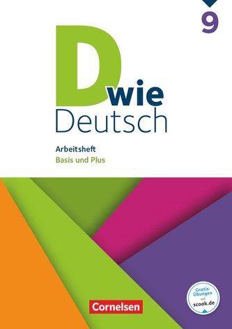 D wie Deutsch 9. Schuljahr - Arbeitsheft mit Lösungen