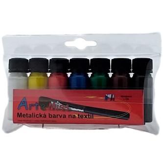 ARTEMISS Sada metalických farieb na textil