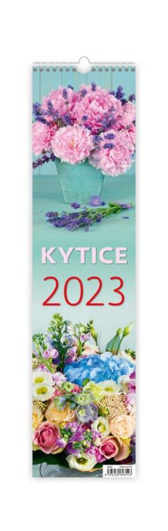 Kalendář nástěnný 2023 - Kytice