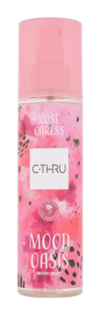 C-THRU Mood Oasis Tělový sprej Rose Caress 200 ml pro ženy