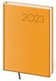 Diář 2023 Print - žlutá, denní A5