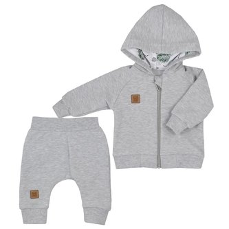 Kojenecké tepláčky a mikinka s kapucí Koala Nature - velikost 62 (3-6m)