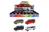 Auto Welly 2015 Mercedes-Benz Sprinter Traveliner kov/plast 12cm 4 barvy na volný chod 12ks v boxu