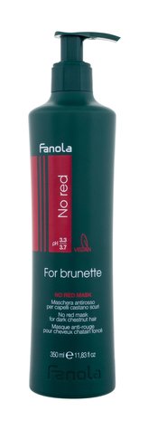 Fanola No Red Maska na vlasy Mask 350 ml For Brunette pro ženy