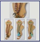 Náramek na nohu s přívěškem a střapcem