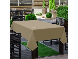 Venkovní ubrus GARDEN tmavě béžová, 140x220 cm Mybesthome