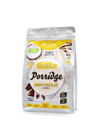 Fit-day - Proteinová kaše s MCT olejem 800g - banán-čokoláda