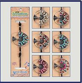 Náramek na ruku strom s korálky - New Sensation