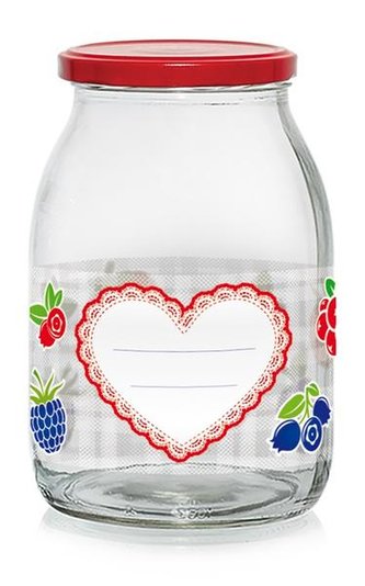 SKLENICE S VÍČKEM 1L CONFETTURA MIA