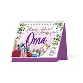 Trötsch Aufstellkalender Meine weltbeste Oma 2023