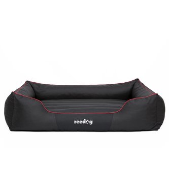 Pelíšek pro psa Reedog Comfy Black & Red line-XXL