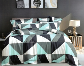 Povlečení GAMMA IV. 1x 200x220 cm, 2x povlak 70x80 cm francouzské povlečení MyBestHome