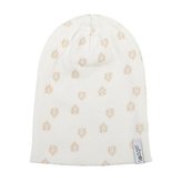 LODGER Beanie Print Rib Cloud Dancer 1 - 2 roky